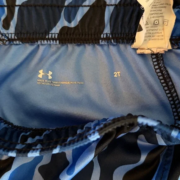 Blue Camo Shorts - Picture 2 of 4